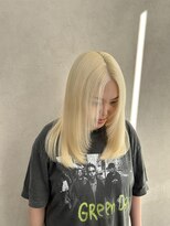 クム 横浜(qumu)&nbsp;抜きっぱなしブロンド×レイヤーカット