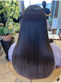 秋の艶髪◎髪質改善ストレート×メテオトリートメントで美髪