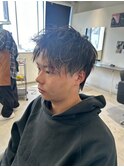 波巻きツイストスパイラルパーマ/フェザーパーマ/眉毛/メンズ 