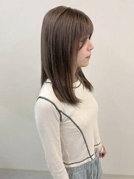 エトレ(etore) 髪質改善カラー/透明感/ブラウンベージュ