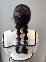 ジーナエス 札幌(Zina S)&nbsp;編みおろしツイン×ヘアセット