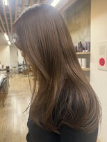 シルク バイ ルカ(SilQ by Luca)&nbsp;ブリーチなしで透明感MAX！ヘーゼルベージュ