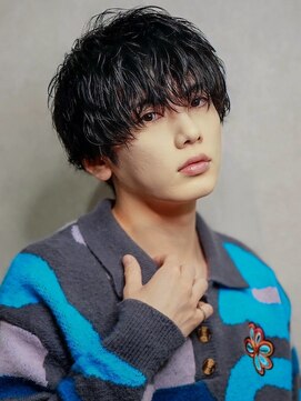 MEN'S HAIR BLEACHi 北18条店【12月5日オープン(予定)】 【BLEACHi】無造作マッシュ【numberA.×BLEACHi】