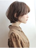 20代　30代◎小顔ニュアンスショート
