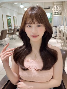 フォルテ 表参道店(FORTE) 【フォルテ千鶴】前髪カット/小顔/オリーブグレー/髪質改善