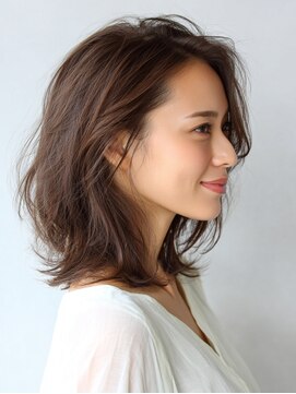 ランデブー 大宮(Rende-Zvous) クラゲヘアー/小顔に見せるヘア/ココアベージュ/大宮