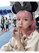 リングバイモアムー(Ring by Moremuu) 【青木 淳】クリアピンク/ピンク/ブリーチカラー