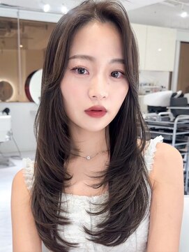 ヘアーサロングランデ(HAIR SALON GRANDE) ブリーチハイライト髪質改善ダブルカラーレイヤーカット