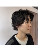 【浜松　美容院　ショートパーマ】