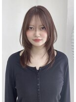 ブルーバイダウ(blue by dow)&nbsp;抜け感たっぷり【毛先軽めハッシュカット】