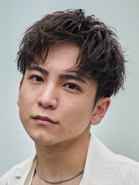 フィフスパーク(fifth PARK) アクティブショートスパイキーショートパーマルーズショート黒髪