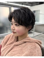 キートス(Kiitos) 【大人可愛い◎】ハンサムショート×緩めパーマ