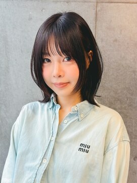 ディルト 代々木上原(DILT) 抜け感トレンドくびれミディアムレイヤーくびれレイヤーボブ