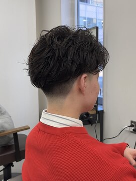 リアン 仙台(LIAN) MEN’S/リバースセンターパート/ニュアンスパーマ/仙台