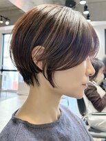 エリマ 調布(elima) 調布イルミナカラーマッシュショートミルクティーベージュカラー