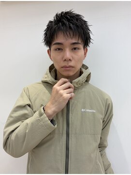 ハニー 町田(HONEY) スパイキーショート/ピンパーマ/ブラウンカラー