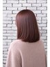似合わせカット+透明感ブリーチなしWカラー¥13000
