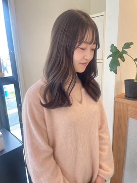 フレイムス ヘアアンドリラックス 吉川店(Frames hair&relax) ふんわり柔らかいolivebeige