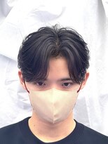 メンズヘアセンス 渋谷(MEN'S HAIR SENSE)&nbsp;ニュアンスパーマ/センターパート/メンズ/眉毛/フェザーパーマ