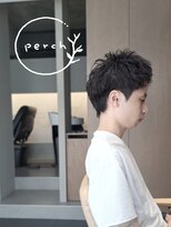 パーチ(perch) 大人のスマートショート×ニュアンスパーマ