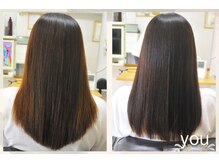 ユウ(you)の雰囲気(縮毛矯正はお任せください、手触りが柔らかく癖も伸ばします)