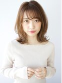 AFLOAT RUVUA新宿『アッシュベージュの大人可愛いくびれミディ』