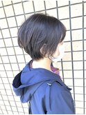 首が綺麗に見えるショートヘア