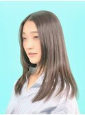 オリーブグレージュカラー×ロング[池袋/縮毛矯正/白髪ぼかし]