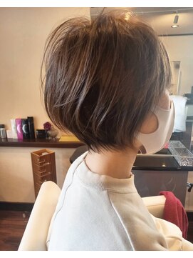 ヘアラウンジ ビジュー(hair Lounge Bijou) ゆったりショートボブ