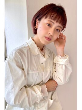 レイラバイアフロート 吉祥寺(Lila by afloat) ワイドバング×耳掛けミニボブ