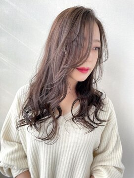 ヘアーアンドスパ フェリーチェ ミチ 野田屋町店(HAIR&SPA felice MICHI) 【feliceMICHI島田和也】大人ツヤ感ベージュカラー