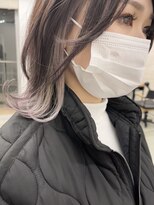 キラ 原宿(KILLA)&nbsp;インナーカラーイヤリングカラーダークアッシュイメチェンモード