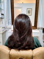 レヴィア 神栖店(revia)&nbsp;大人ブラウン　イルミナアンバー[神栖/髪質改善/ヘッドスパ]