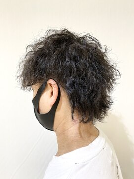 アッシュ 町田駅前通り店(Ash) 【Ash町田駅前通り店 内野光葉】マッシュウルフ×波巻きパーマ