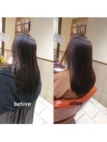 ネオリーブチノ 登戸店(Neolive cino)&nbsp;髪質改善カラー(酸熱TR+カラー+ハホニコTR)