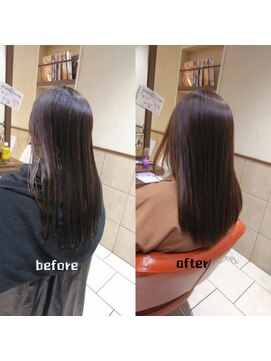 ネオリーブチノ 登戸店(Neolive cino) 髪質改善カラー(酸熱TR+カラー+ハホニコTR)