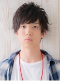 黒髪でこなれ感！くせ毛風ソフトツイスト春パーマh仙台