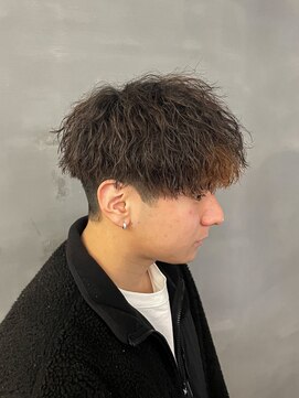 バース バイ ハピネス(BIRTH by happiness) men's 縦落ちツイストスパイラルパーマ　ツイスパ