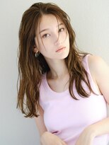 ミンクス渋谷スマートサロン(MINX shibuya smart salon)&nbsp;美髪 ピンクブラウン 切りっぱなしボブ エアリーロング