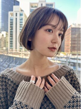 バイオレット 横浜店(Violet) 20代30代40代韓国ボブ内巻きボブシースルーバング