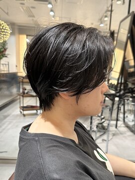 ラボー ノースプラザ店(LA'BO) 【LA'BO三浦】黒髪ハンサムショート