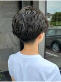 ハンサムショートパーマ