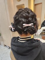 プアメリア 名古屋(Puamelia) ヘアセットヘアメイクお呼ばれヘアライブ量産コンサートアレンジ