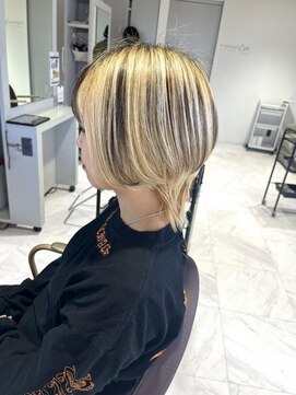 ビアンカ 伊勢崎店(BIANCA) [bianca＊koyano]前下がりマッシュウルフ