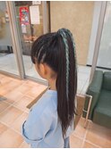 キッズダンスヘアアレンジ