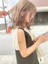 ムク 横浜店(muku)&nbsp;ミルクティーベージュダブルカラーケアブリーチインナーカラー