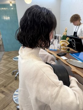 ロミー 本厚木(ROMMY.) 大人可愛いミニボブボブパーマ