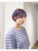 マッシュショート / ラベンダーカラー