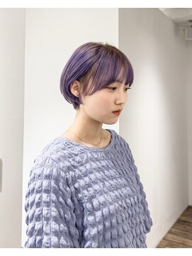 ゴウトゥデイ 横須賀店(GO TODAY) マッシュショート / ラベンダーカラー