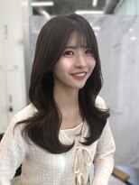 アリュウル 表参道 青山(Allure) 盛れるくびれヘア×透明感グレージュカラー◯伊藤